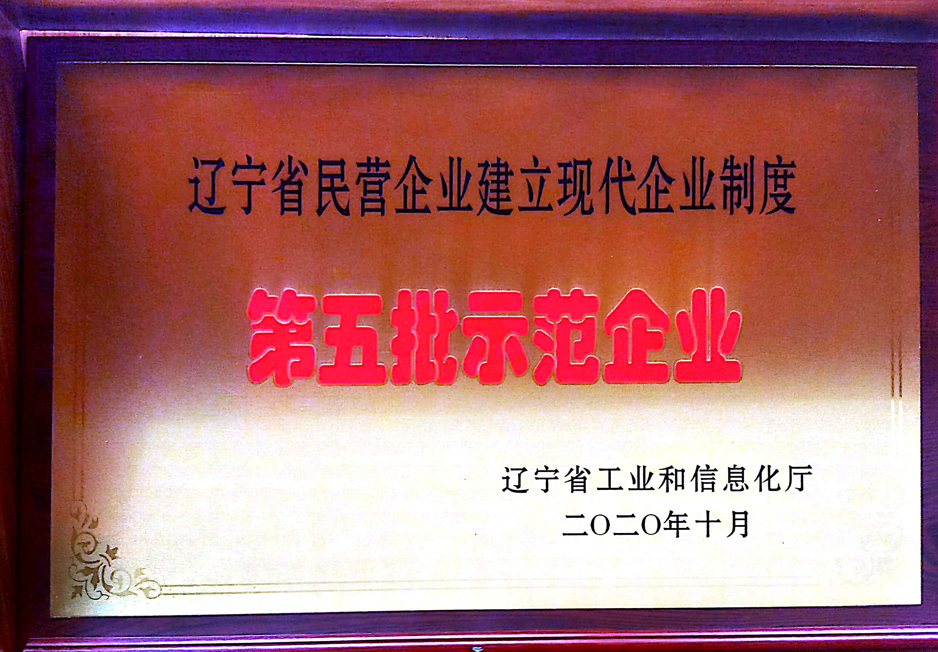現代企業制度示范企業